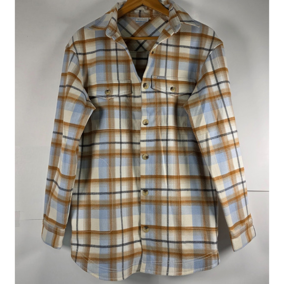 Columbia Women's Size S Calico Basin Shirt Jacket Oversized Shacket - Picture 1 of 10